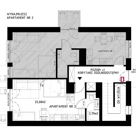 アパート Na Orlej Giewartów