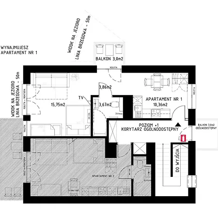 Na Orlej アパート