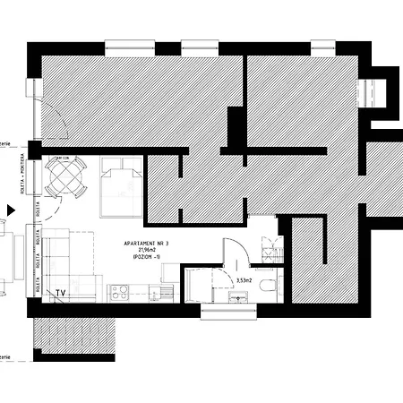 アパート Na Orlej Giewartów