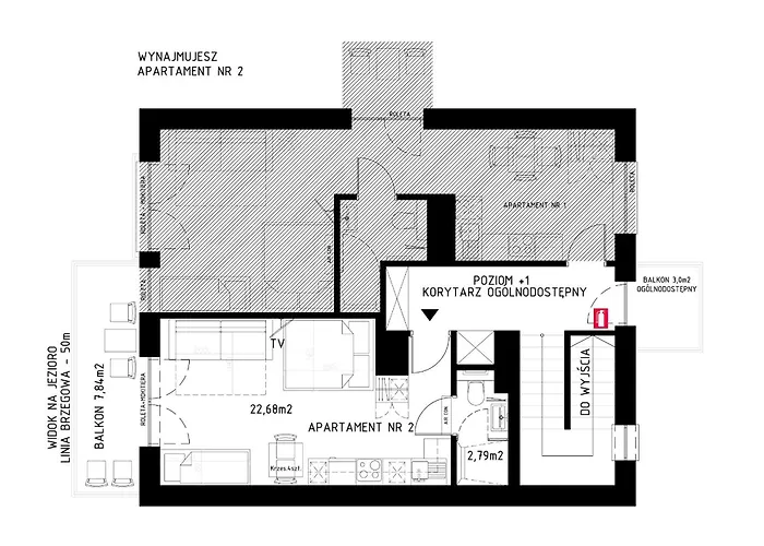 شقة Na Orlej Giewartów